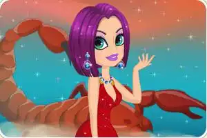 美丽天蝎座女生