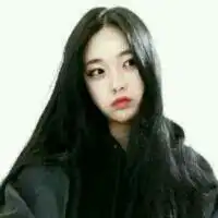 qq头像女生唯美小清新可爱穿黑色衣服