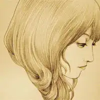 素描铅笔画美女头像,素颜的美丽是最真实的