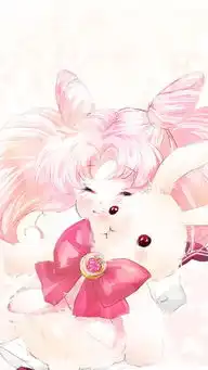 美少女战士软妹粉色壁纸