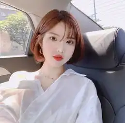 微胖女孩的短发