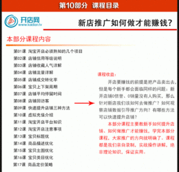 高手淘宝开店日赚1000元教你怎样开淘宝网店淘宝店铺装修教程
