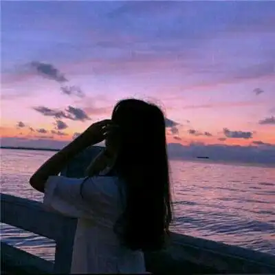 唯美背影头像女生长发好看头像女背影或侧