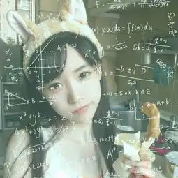 文艺小清新女生文字公式头像努力与自由五五分