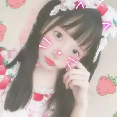 甜美粉色系女头.