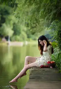 photoshop打造唯美的古典青绿色夏季美女图片