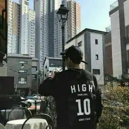 酷酷的个性男生背影头像高大帅气我没骄傲就是不服世道