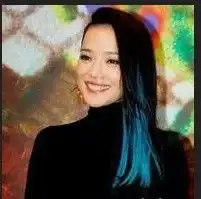 黑色渐变色头发图片舒淇那英都喜欢发型