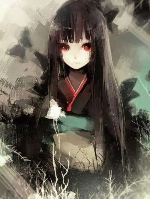 常用暗黑系女生手机壁纸