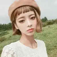 女生短发头像气质美女短发女头像唯美有气质