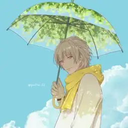 谁有一些动漫男打伞的图片啊,方便发给我吗