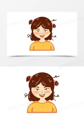 卡通女头像素材卡通女头像图片卡通女头像免费模板下载熊猫办公