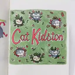 90后美女把各大品牌画成猫猫,萌死人不偿命