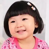 搞笑蘑菇头小女孩头像超萌版