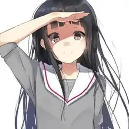 二次元动漫女头遮阳学生长发软妹可堆糖,美好生活研究所