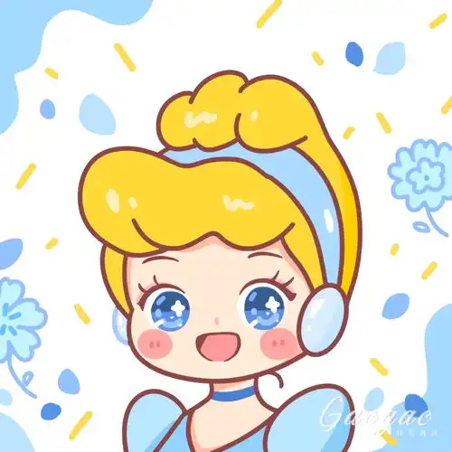迪士尼公主与日漫画风的碰撞,全员化身大眼萌妹可爱到抓狂