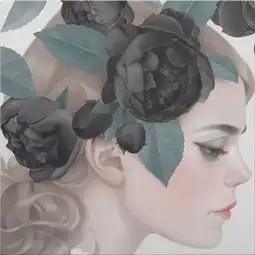小清新女生插画qq头像高清2018与其抱歉还不如抱我