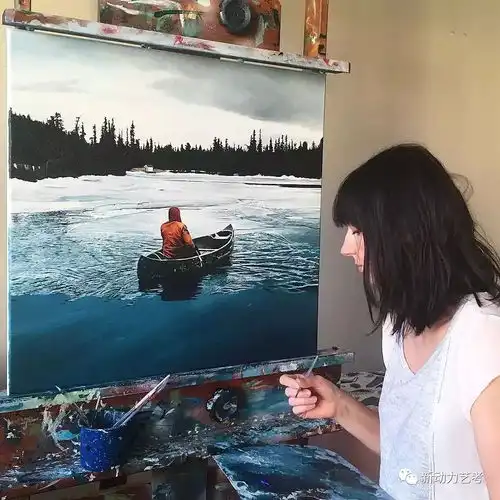 00后画家都c位出道了,你还在玩农药吃鸡玩英雄联盟