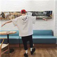 2018男生背影胖头像微信头像图片大全