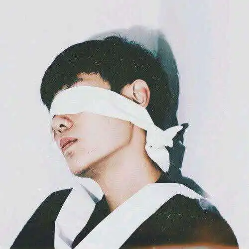求那个蒙着眼睛的头像高清原图