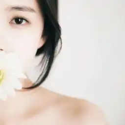 清新长发女神个性花女头像就算终有一堆糖,美好生活研究所