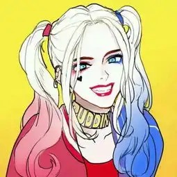 头像小丑女
