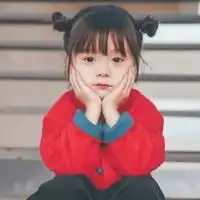 头像儿童可爱萌的女儿童头像
