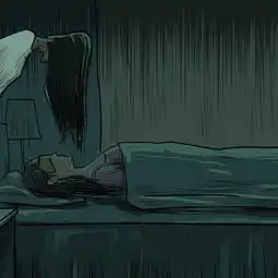 恐怖漫画女鬼整容液