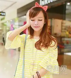 最热韩式齐刘海发型微卷发甜美更清新
