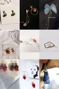 盘点淘宝让你独一无二的复古简约小饰品