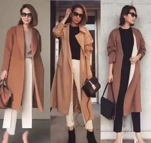 把简单的衣服穿出气质的大女人范,这位日本时尚博主做到了