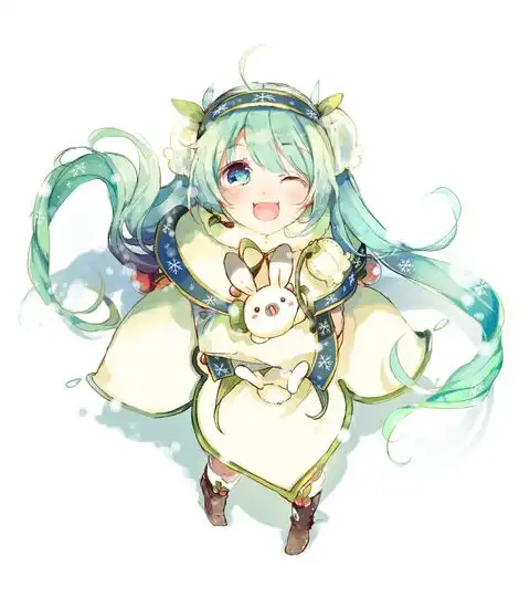 求瓶初音图片,越多越好