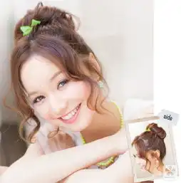 甜美少女风的微卷刘海瞬间融化了你的心