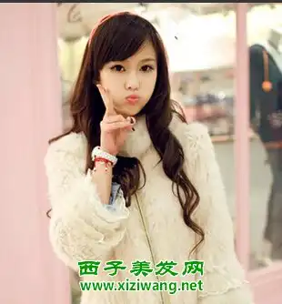 瘦脸烫什么发型好看适合瘦脸女生烫发发型图