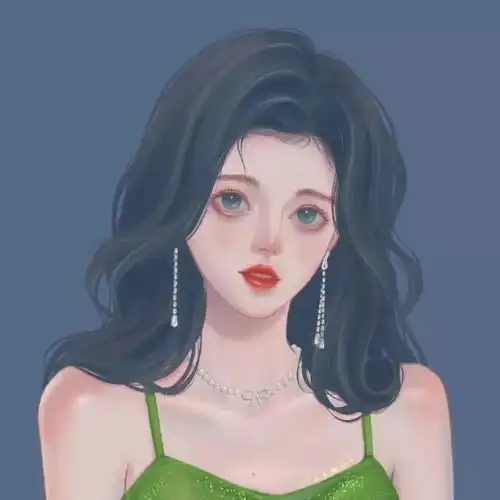 病娇系微丧动漫女生头像