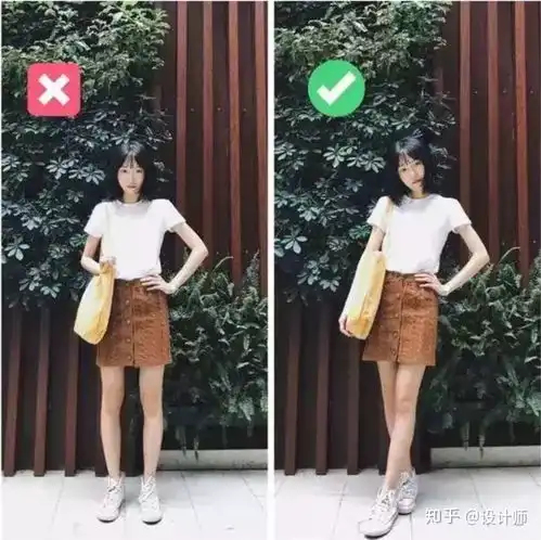 女生全身照怎么拍,9个拍照姿势教会你,拍出高颜值大长腿