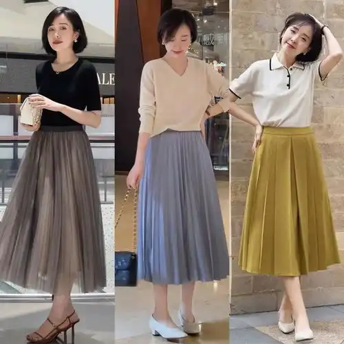 为什么说中年女人,穿衣不紧身配色不花哨更气质看完示范就懂