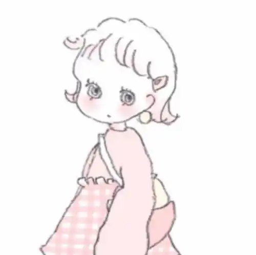 闺蜜头像双人可爱小清新动漫卡通姐妹头像