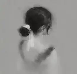 只用素描手法,就把女人画得这么传情