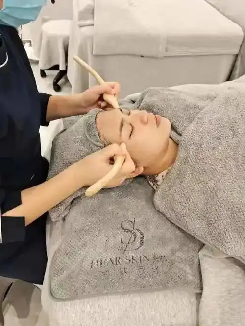 皮肤管理仅29.9元男女通用给皮肤好好放松一下深度清洁日式桧木小颜给你的肌肤放个假
