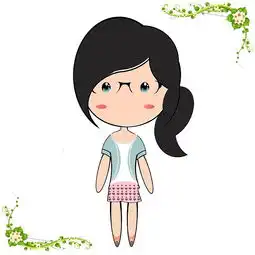 一组简单的卡通画