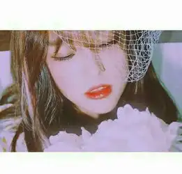 女生头像白边