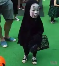 过个万圣节你妈最认真台湾幼儿园惊现无脸男