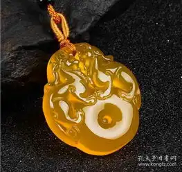 天然玛瑙吊坠冰种黄玉髓双貔貅平安扣辟邪招财转运玉石挂坠