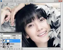 photoshop为外景美女照片调出红外线效果