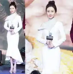 女星穿鱼尾裙唐嫣杨颖火辣,杨幂太妩媚,赵丽颖热巴变女王