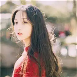古灵精怪又鬼马可爱的妹子,森系长发清新美女头像