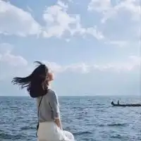夏天来了的女生头像海边意境适合夏至用的微信头像
