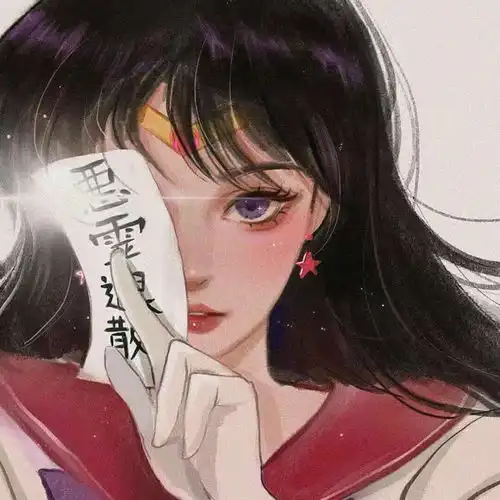 你一定会喜欢的手绘动漫头像你总会遇到那束光或早或晚