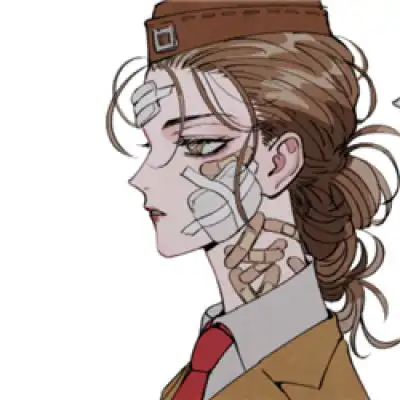 微信头像女动漫霸气时尚卡通微丧头像女